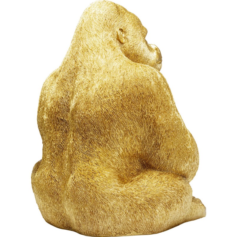 Gilded gorilla decoration - Kare Design