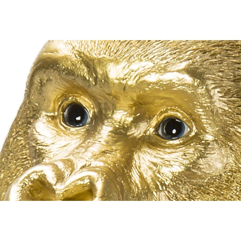 Vergulde gorillaversiering - Kare Design - Kare Design
