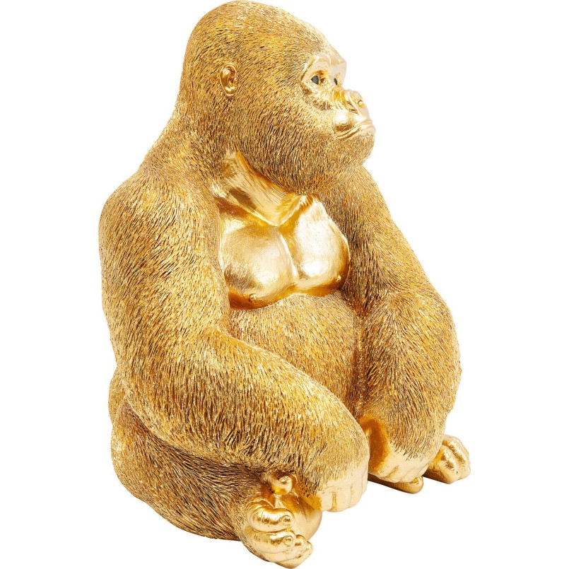Gilded gorilla decoration - Kare Design