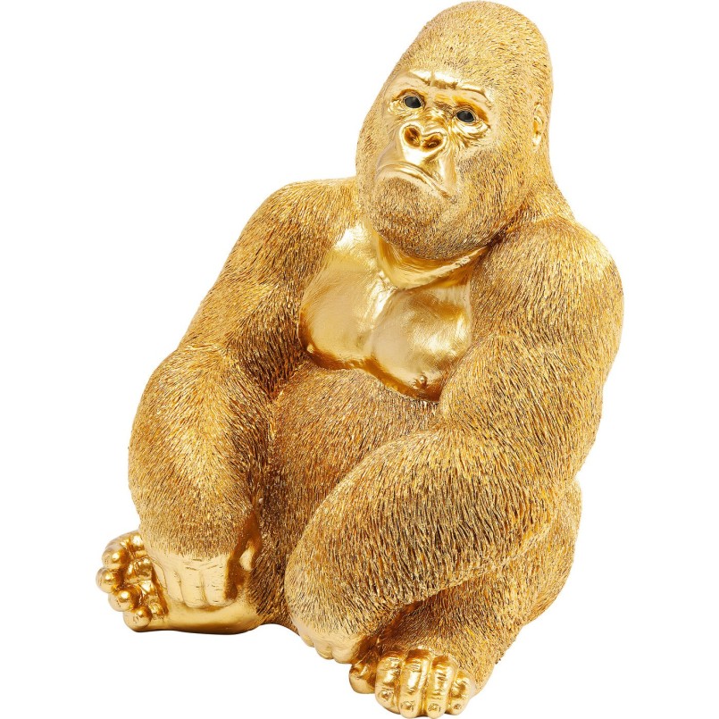 Vergulde gorillaversiering - Kare Design - Kare Design