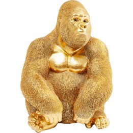 Gilded gorilla decoration - Kare Design