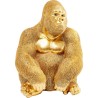 Vergulde gorillaversiering - Kare Design - Kare Design