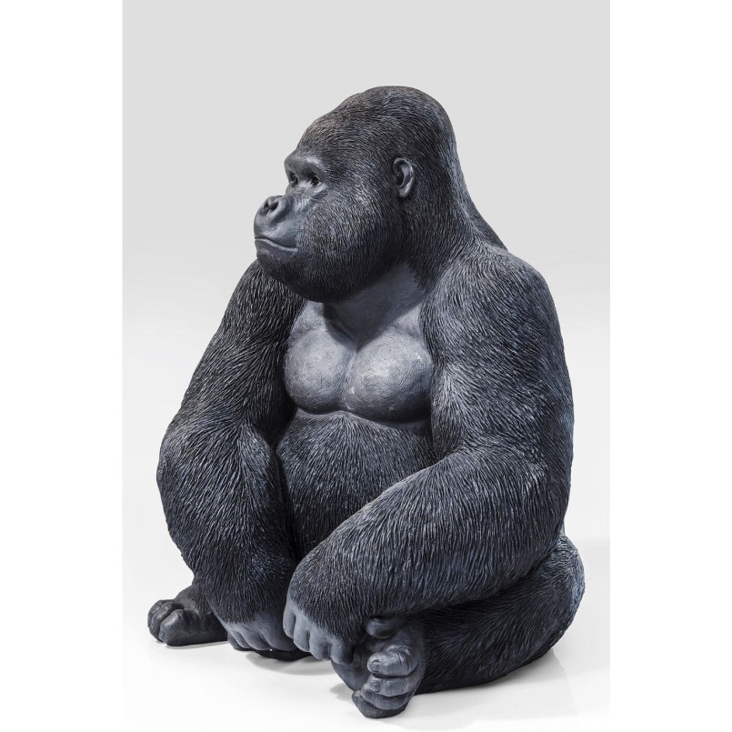 Gorilla XL zwarte decoratie - Kare Design