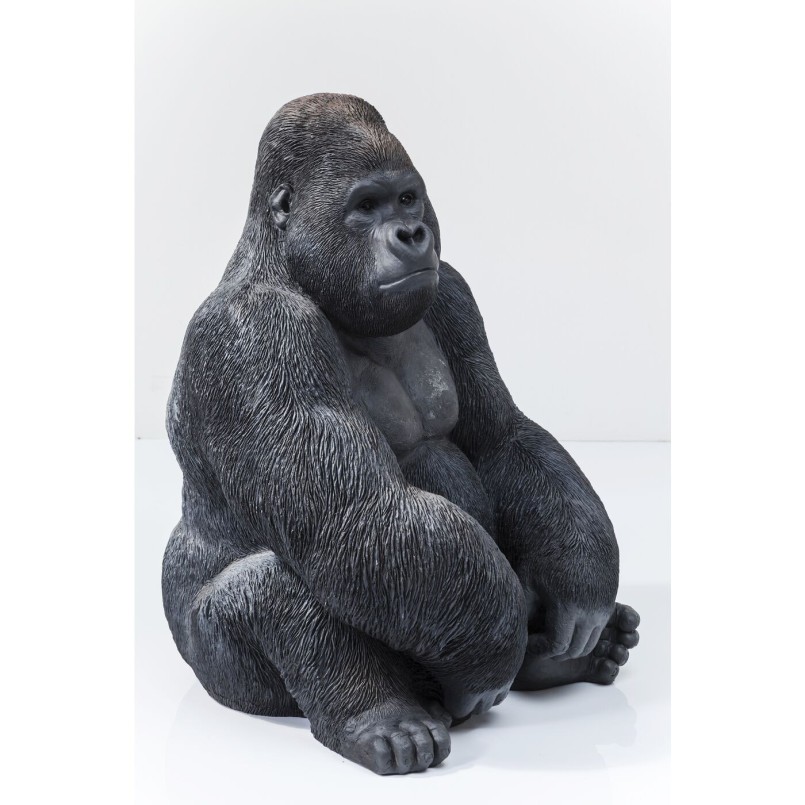Gorilla XL zwarte decoratie - Kare Design