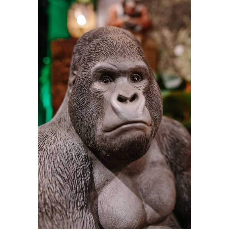 Gorilla XL zwarte decoratie - Kare Design