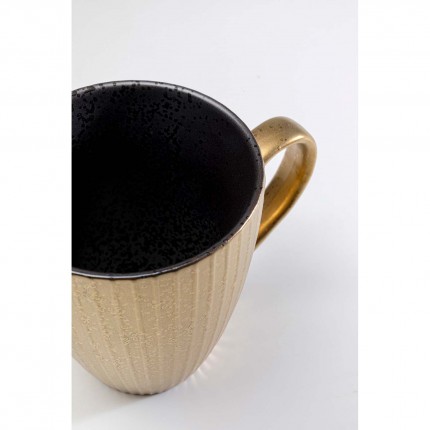 Mokken Diva goud (6/set) Kare Design