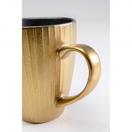 Mokken Diva goud (6/set) Kare Design