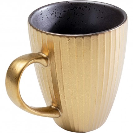 Mokken Diva goud (6/set) Kare Design
