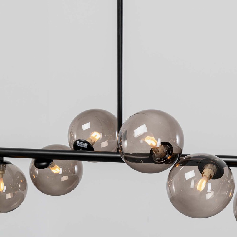 Eigentijdse zwarte hanglamp - Scala Balls - Kare Design
