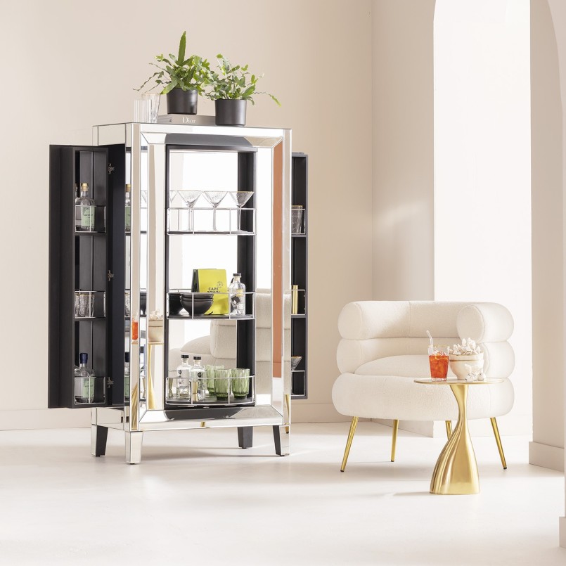Groene glazen waterglazen - Fogli - Kare Design