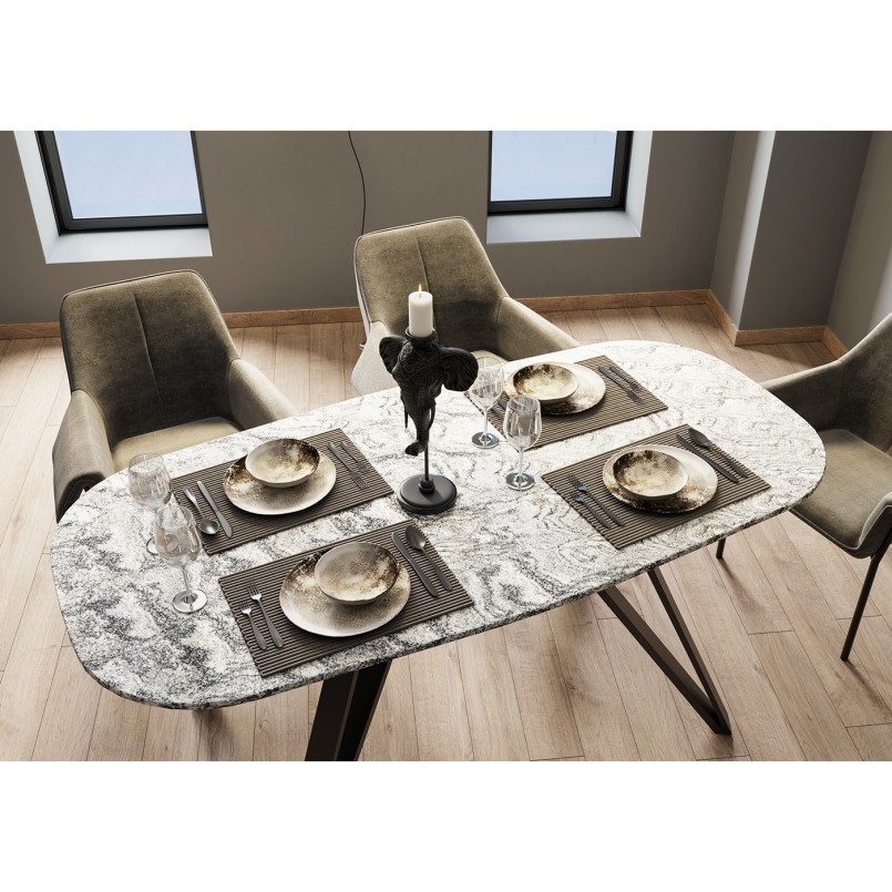 Grijze en bruine soepborden - Savannah -Kare Design