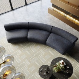 Dark blue velvet sofa - Ciao - Kare Design