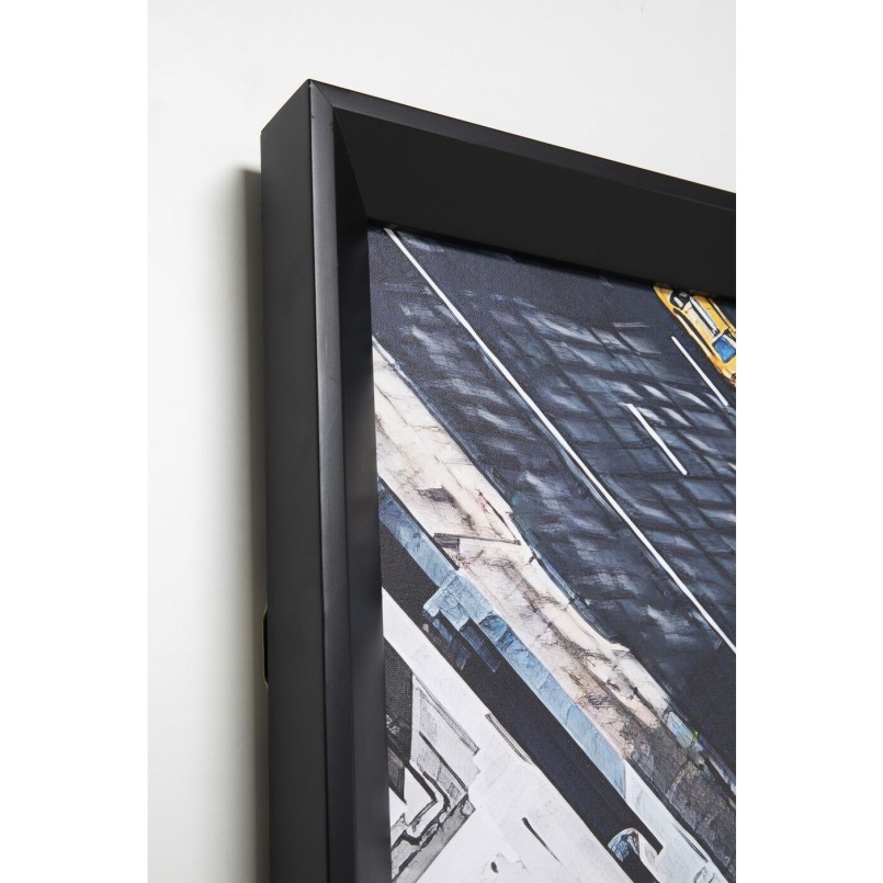 Tableau encadré Skyline Skater 149x149cm