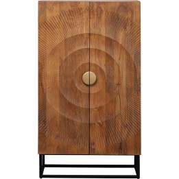 Gesneden houten kledingkast - Madeira - Kare Design