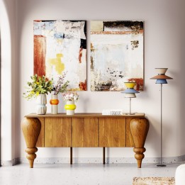 Wooden sideboard - Muse - Kare Design