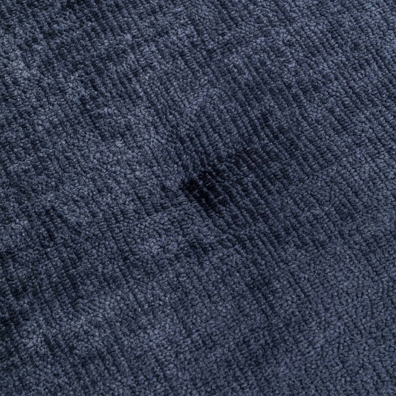 Blauwe draaistoel met armleuningen - Arabella - Kare Design
