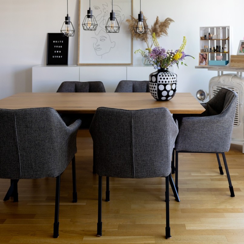 Houten industriële tafel - Downtown - Kare Design - Kare Design