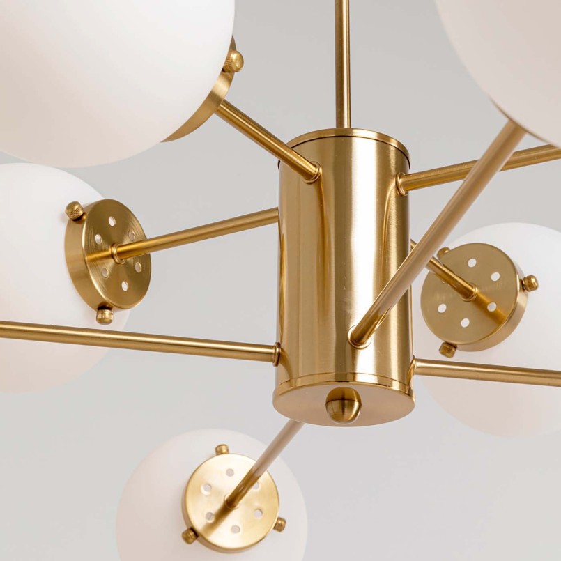 Retro stijl gouden hanglamp - Heavenly - Kare Design