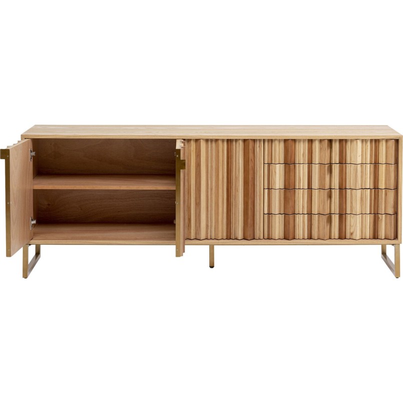 Essenhouten buffetkast - Concertina - Kare Design
