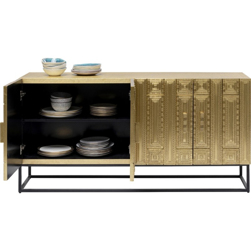 Golden ethnic sideboard - Marrakesh - Kare Design