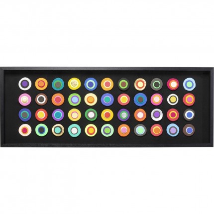 Schilderij 3D Swab 160x60cm Kare Design Schilderij 3D Swab 160x60cm Kare Design