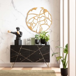 Contemporary gold mirror - Pieces - Kare Design
