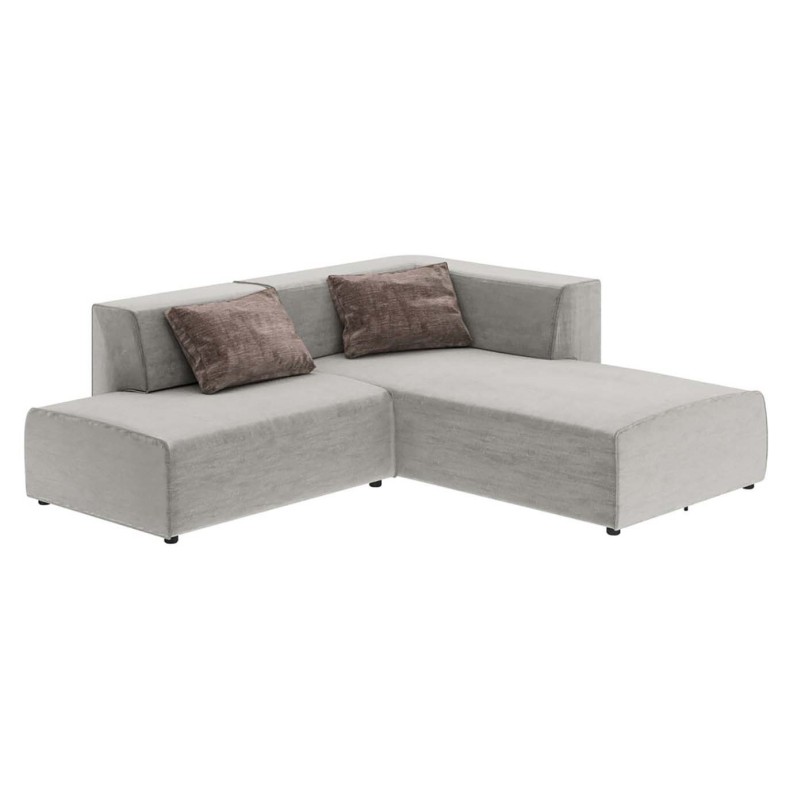 Contemporary right corner sofa grey - Infinity Boston - Kare Design