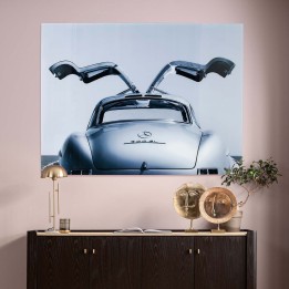 Glass painting Car - Oldtimer Black - Kare Design