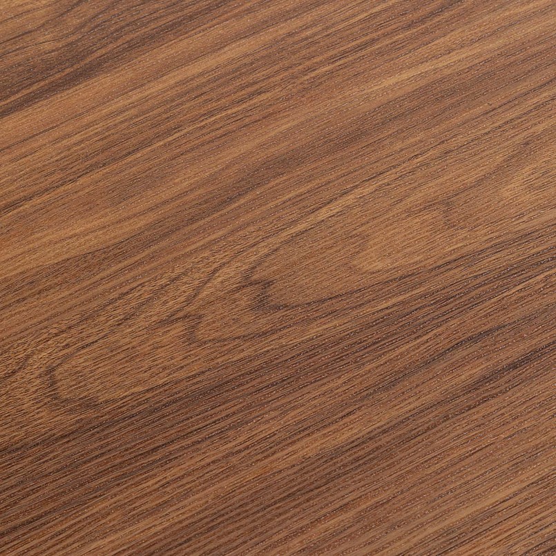 Walnut colored table with black base - Schickeria - Kare Design