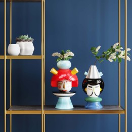 Vase Deco Puppet Boy 36cm Kare Design