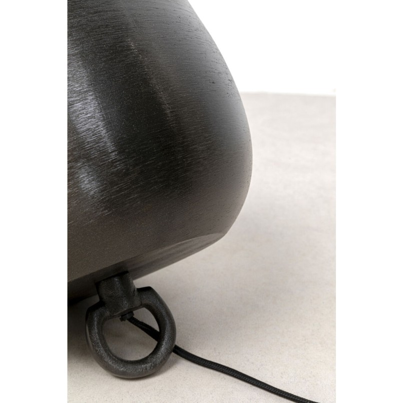 Black and gold steel lamp - Apollon Smooth - Kare Design