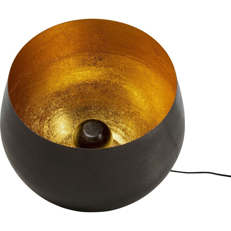 Black and gold steel lamp - Apollon Smooth - Kare Design