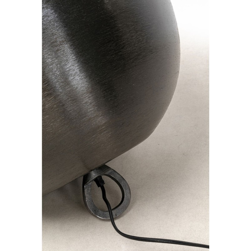Zwarte en gouden stalen lamp - Apollon Smooth - Kare Design