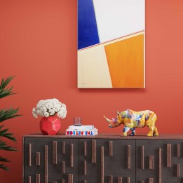 Colourful decoration - Rhino - Kare Design