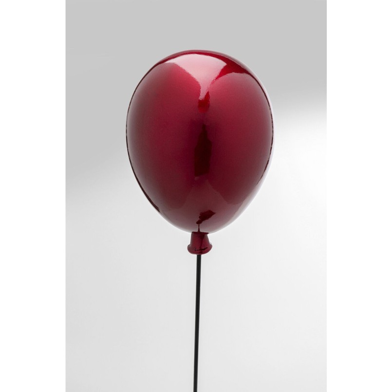 Zwarte en rode ballonbeer decoratie - Kare Design