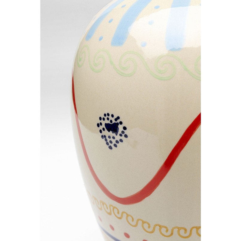 Vaas met meerkleurig patroon - Los Cabos - Kare Design