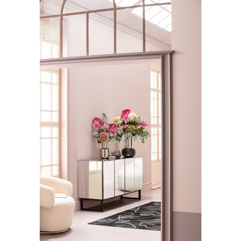 Black mirror sideboard - Soran - Kare Design