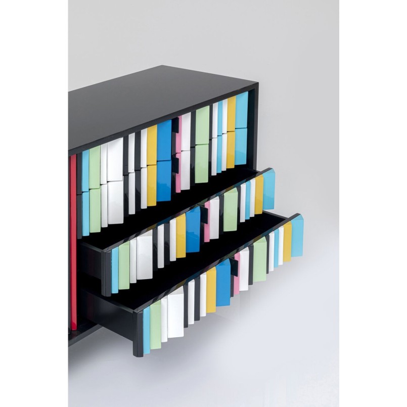 Veelkleurig design dressoir - Concertina - Kare Design