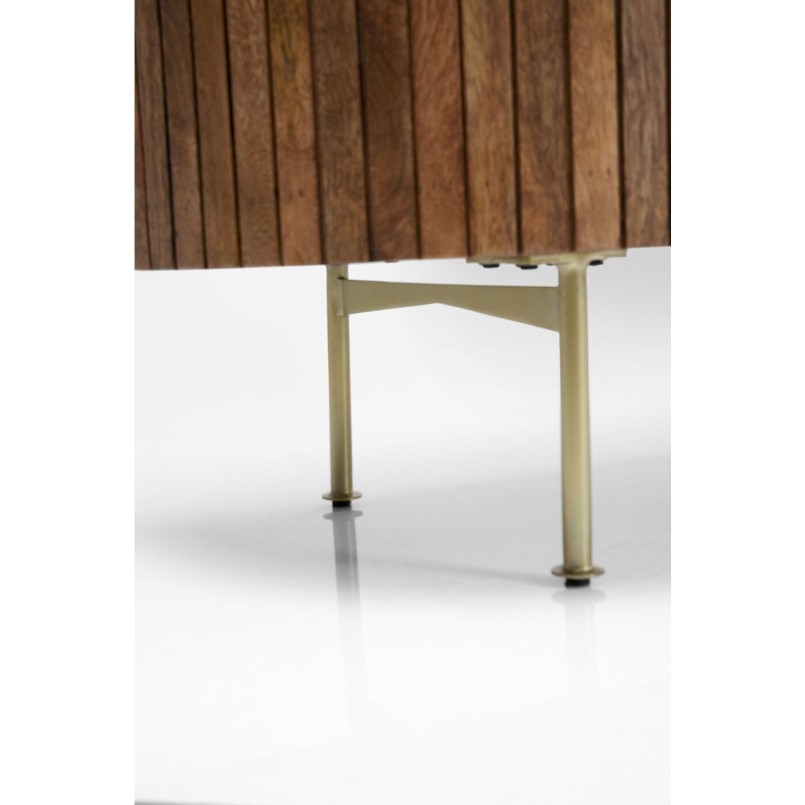 Dressoir van massief mango en wit marmer - Grace - Kare Design