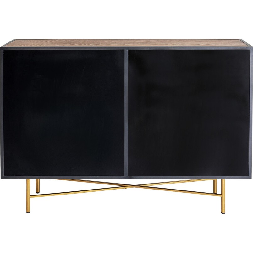 Glasdeur dressoir met tropische bladeren - Jungle - Kare Design