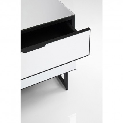 Nightstand Soran black Kare Design