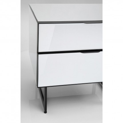 Nightstand Soran black Kare Design