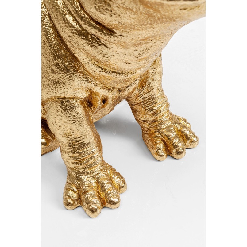 Gouden nijlpaard bijzettafel - Kare Design