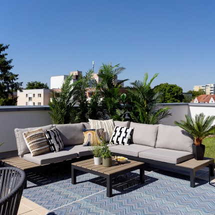 Tuinmeubilair Holiday zwart Kare Design