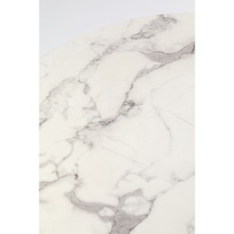 Tafelblad met wit marmereffect - Schickeria - Kare Design
