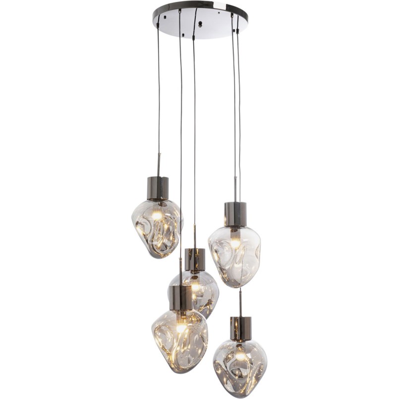 Suspension Supernova Smoky Cinque Ø50cm