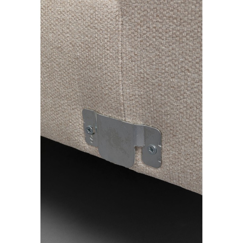 Canapé d angle Gianni XS crème Gauche