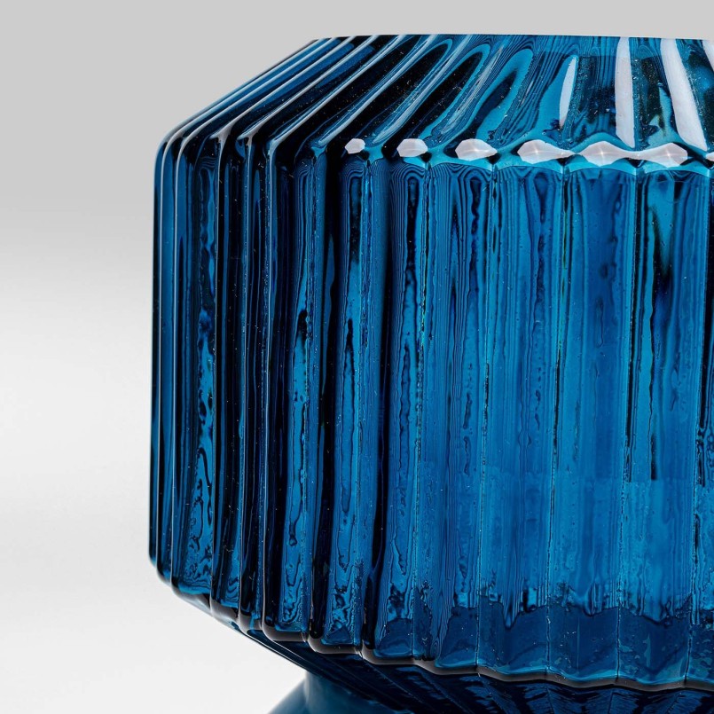 Blue glass vase - Marvelous Duo - Kare Design