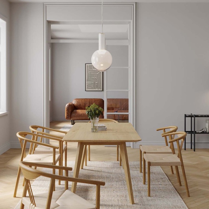 Zwarte lijnen op beige achtergrond - Artistieke lijnen - Kare Design