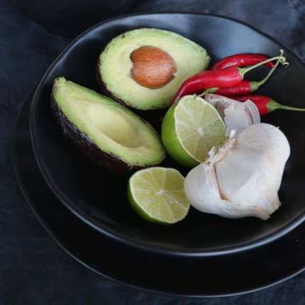 Bowl Organic Ø15cm black (4/Set) Kare Design